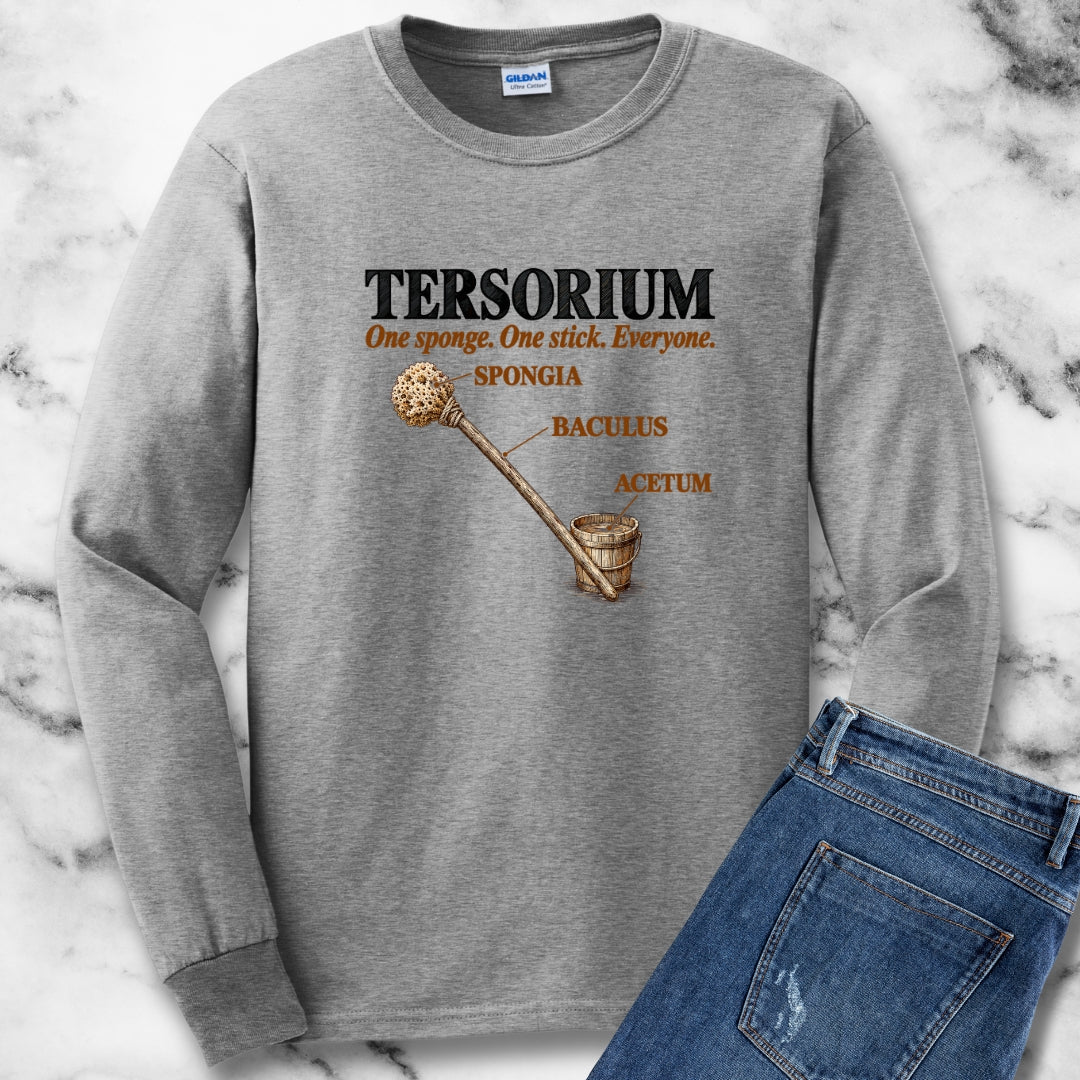 Latrine Sponge Tersorium Unisex Long Sleeve Tee