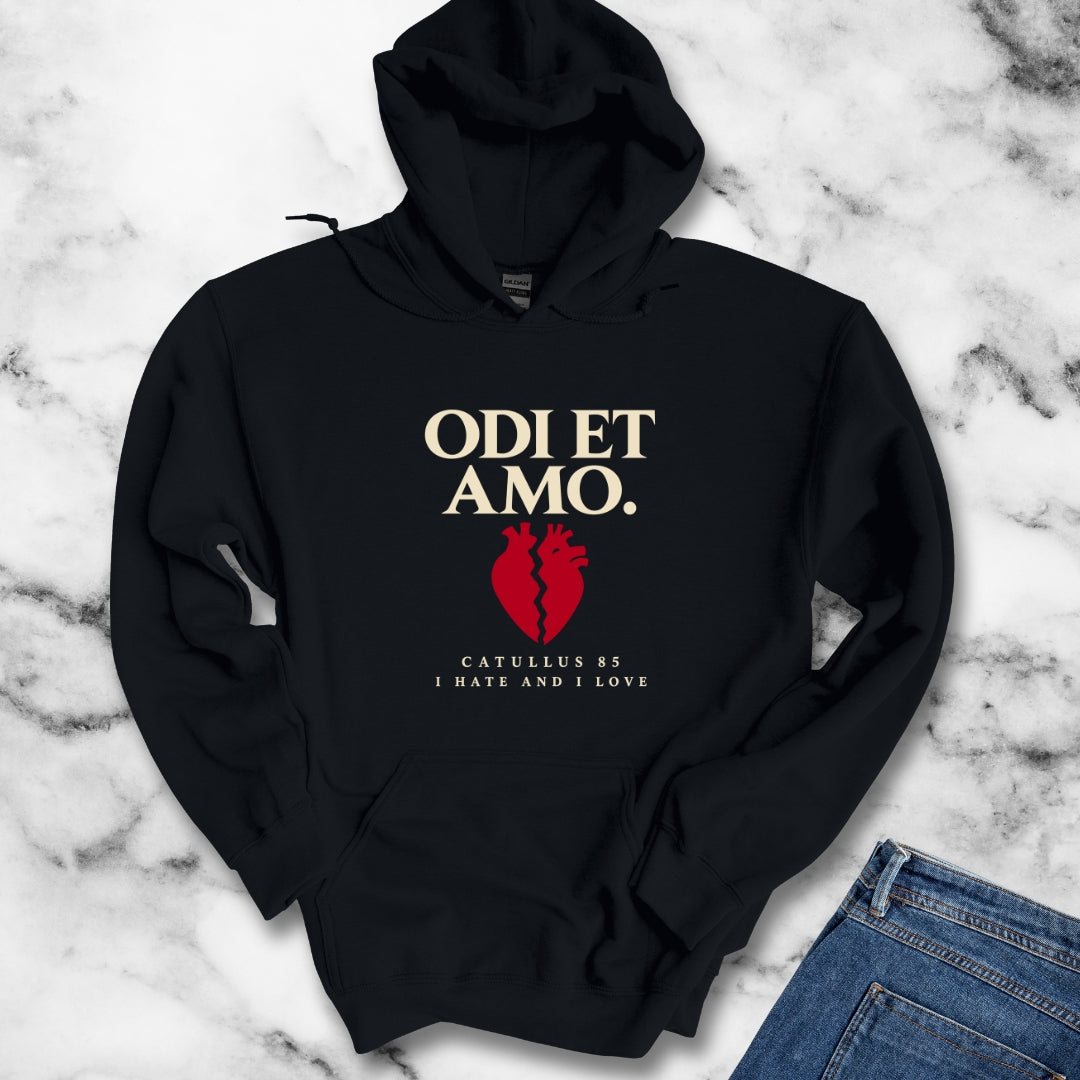 Catullus 85 Odi et Amo Hoodie