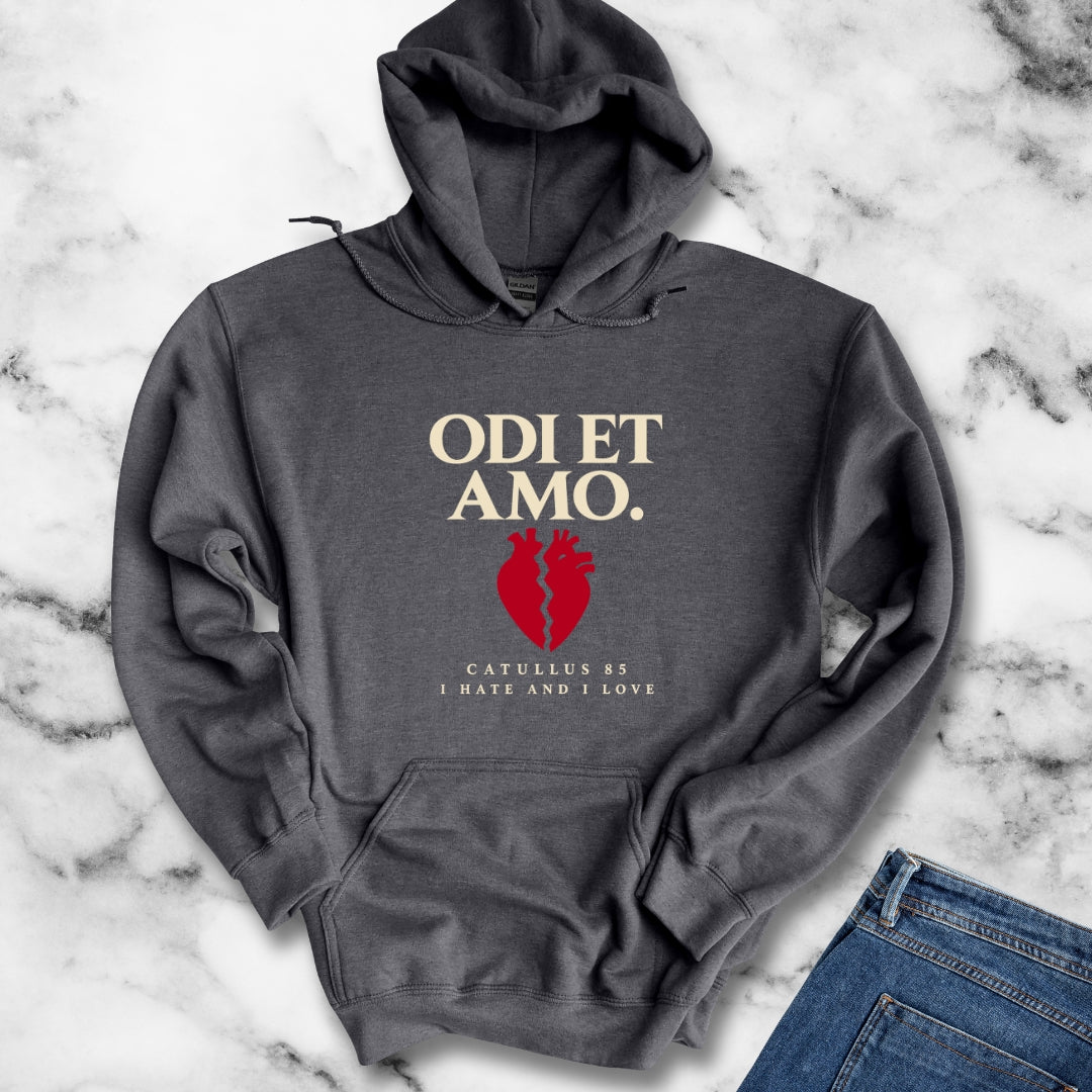 Catullus 85 Odi et Amo Hoodie