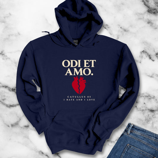 Catullus 85 Odi et Amo Hoodie