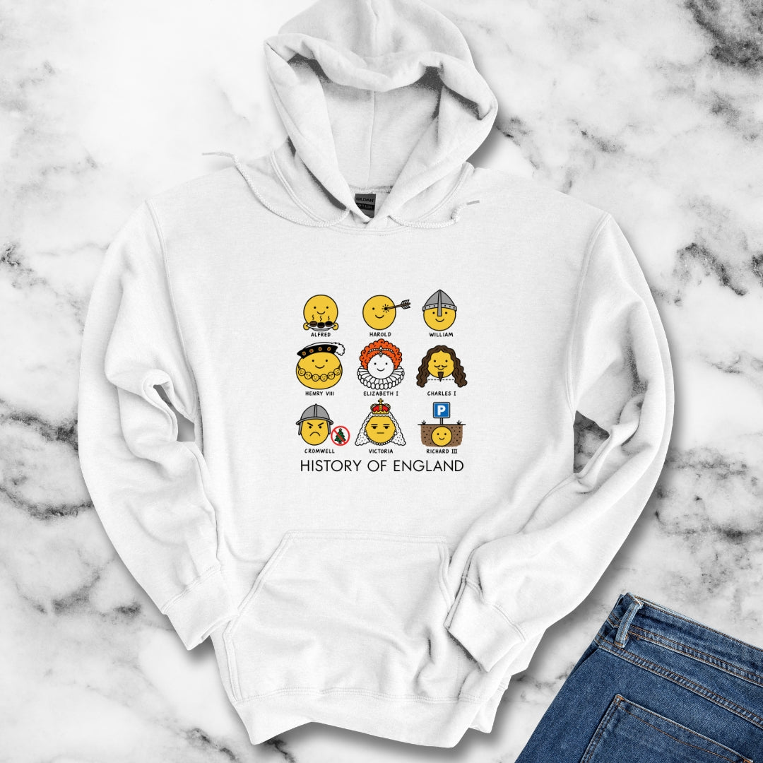 A Humorous History of England Grid Hoodie