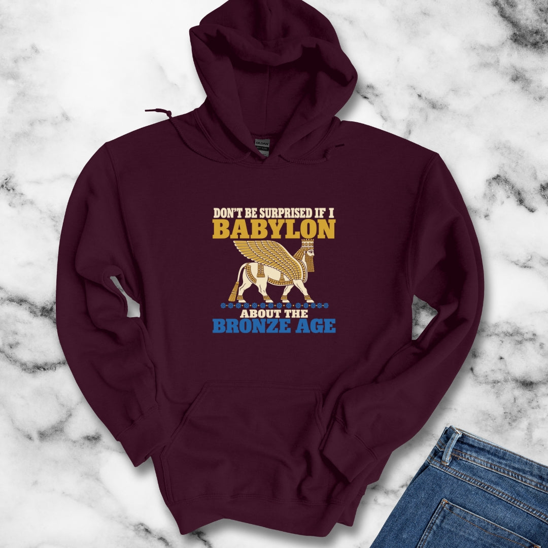 Babylon About the Bronze Age Lamassu Hoodie