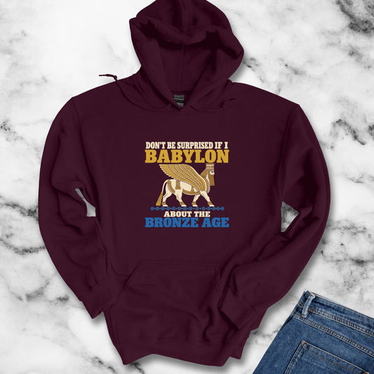 Babylon About the Bronze Age Lamassu Hoodie