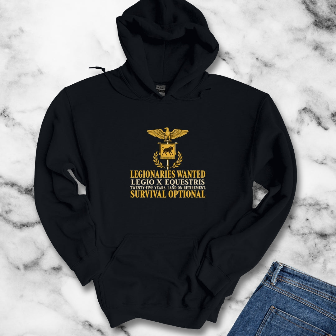 Legionaries Wanted Legio X Hoodie