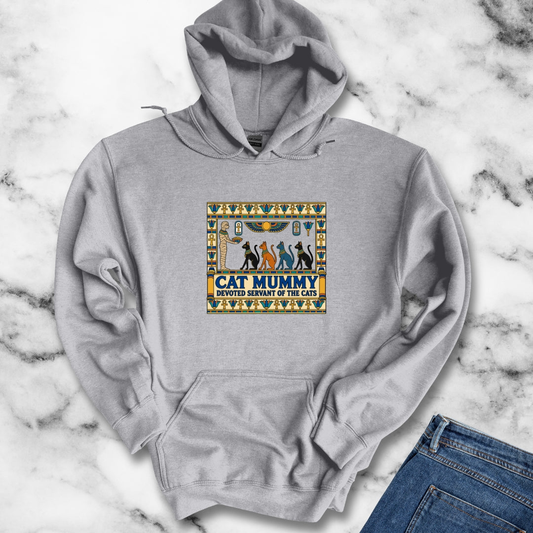 Cat Mummy Devoted Servant of the Cats Hoodie