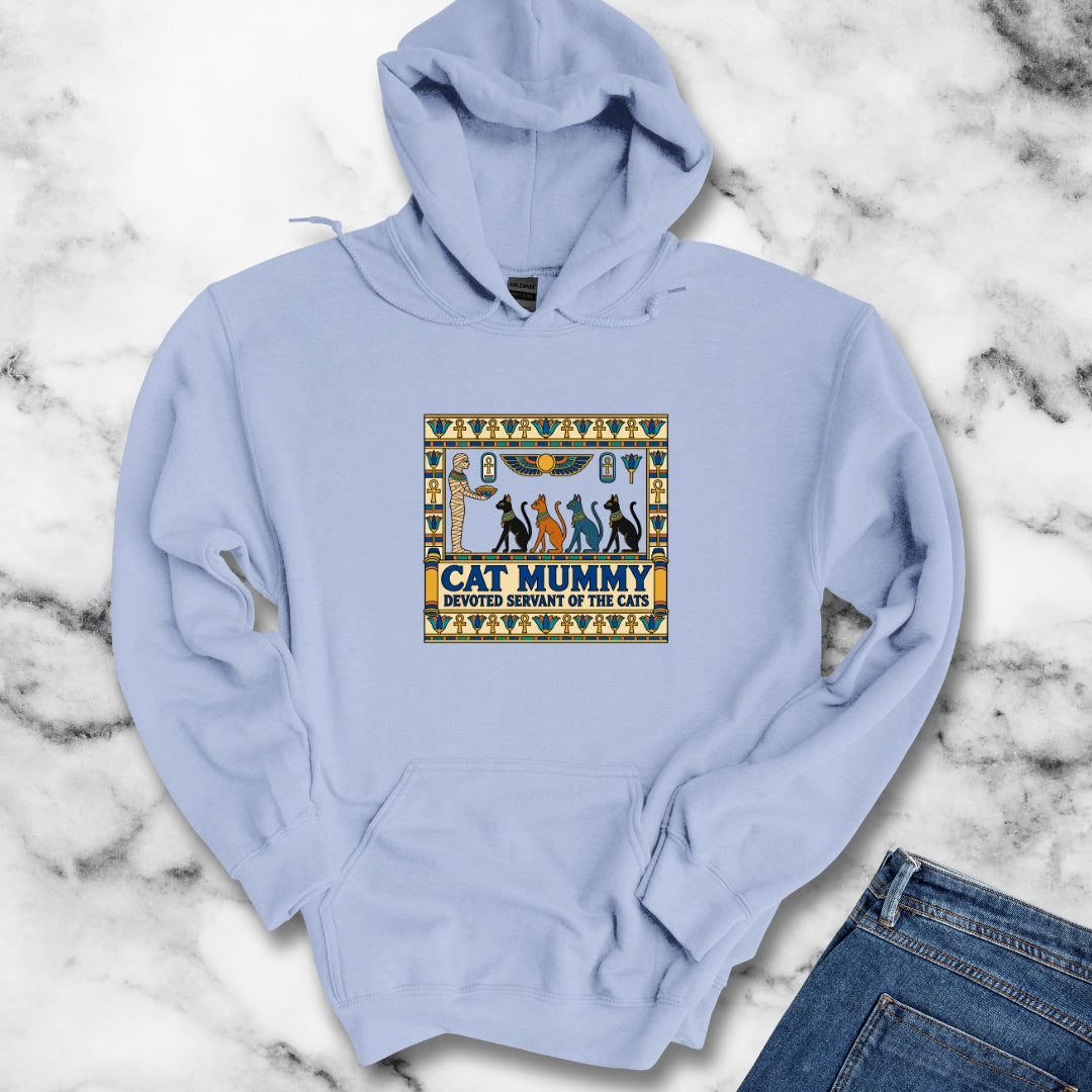 Cat Mummy Devoted Servant of the Cats Hoodie