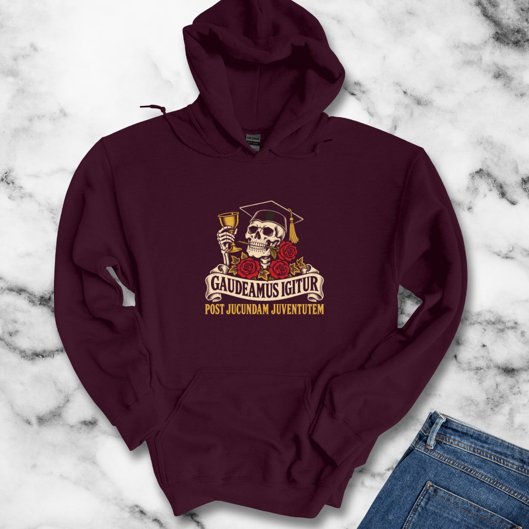 Gaudeamus Igitur Skull Hoodie