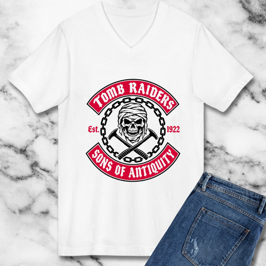 Tomb Raiders Sons of Antiquity V-neck