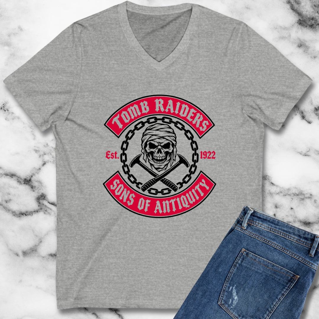 Tomb Raiders Sons of Antiquity V-neck