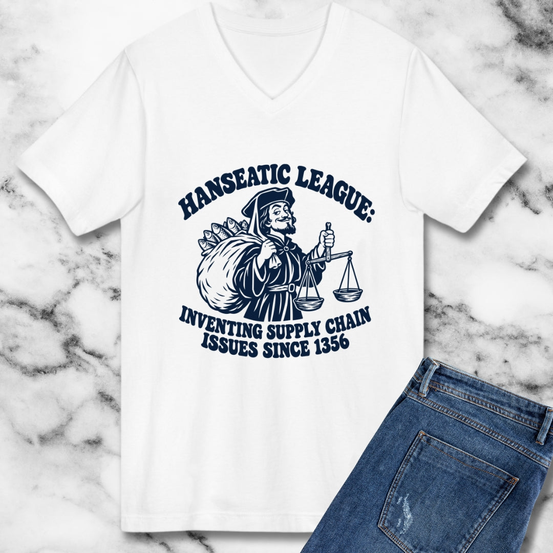 Hanseatic League Supply Chain Issues V-neck