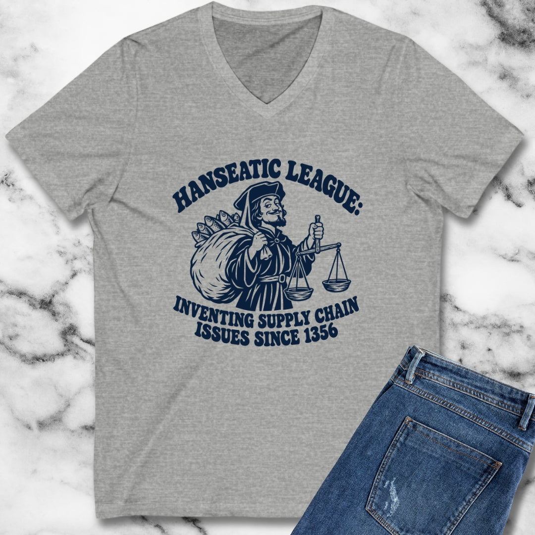 Hanseatic League Supply Chain Issues V-neck