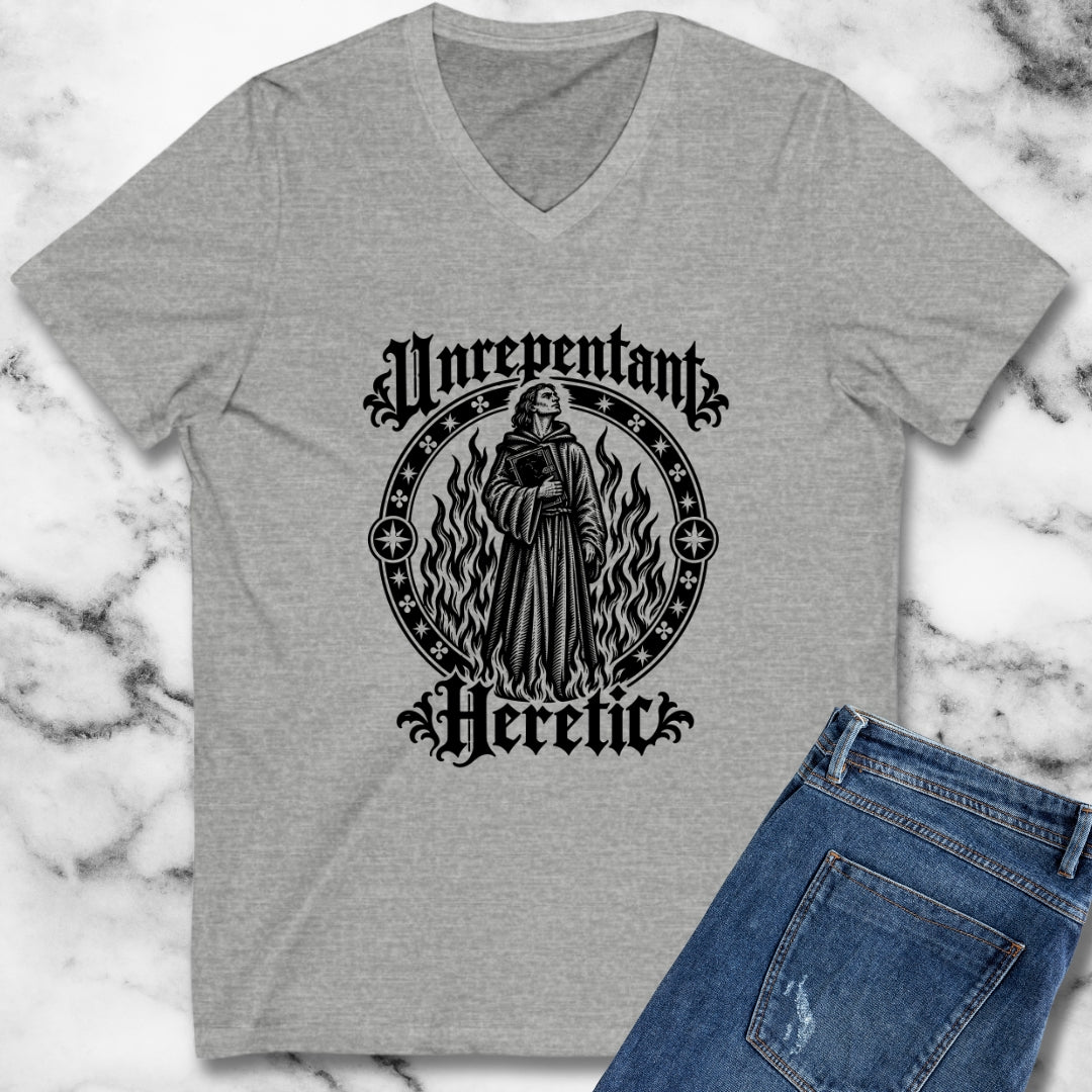 Unrepentant Heretic V-neck