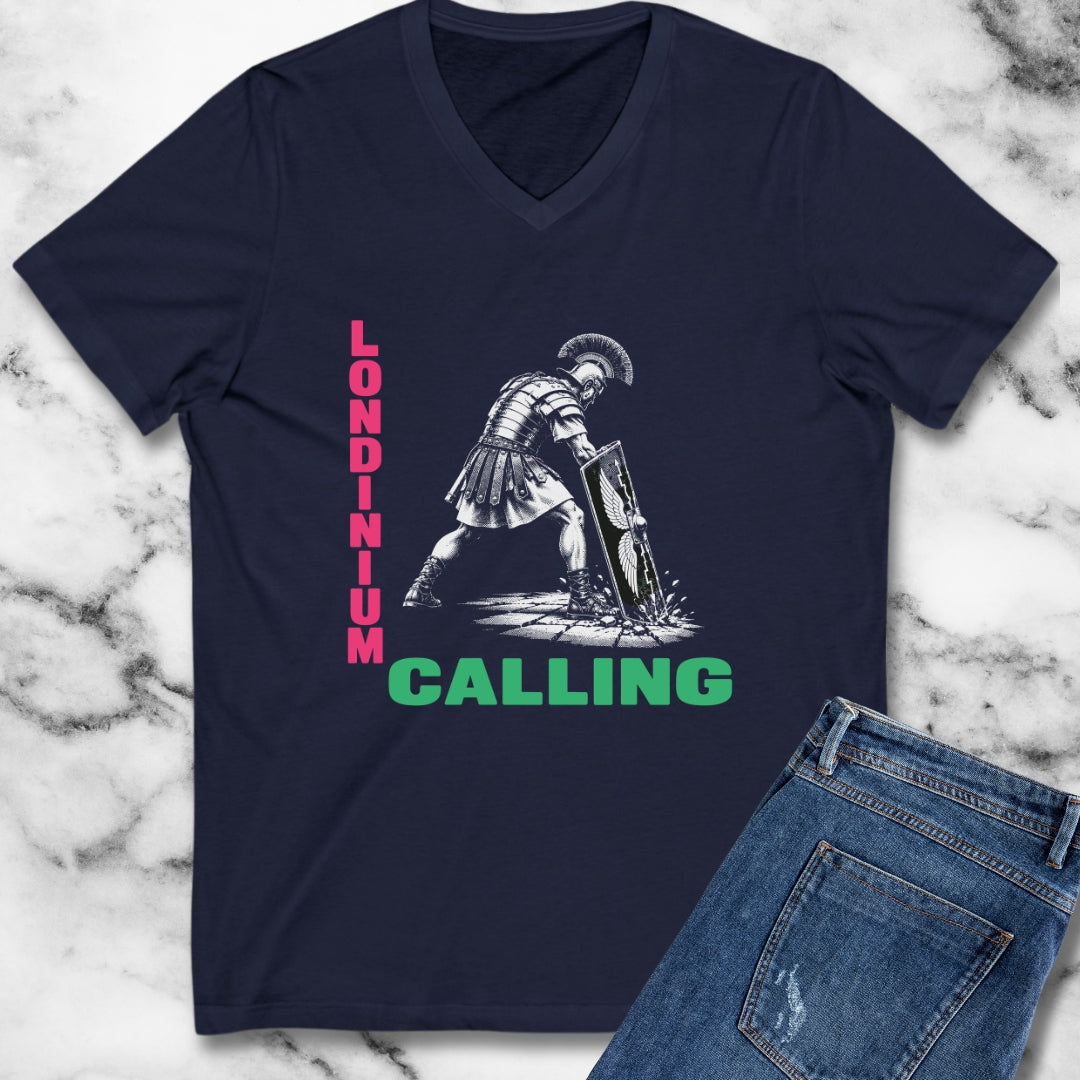 Londinium Calling Clash Parody V-Neck