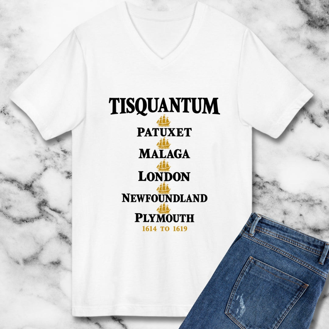 Tisquantum Route Map V-neck