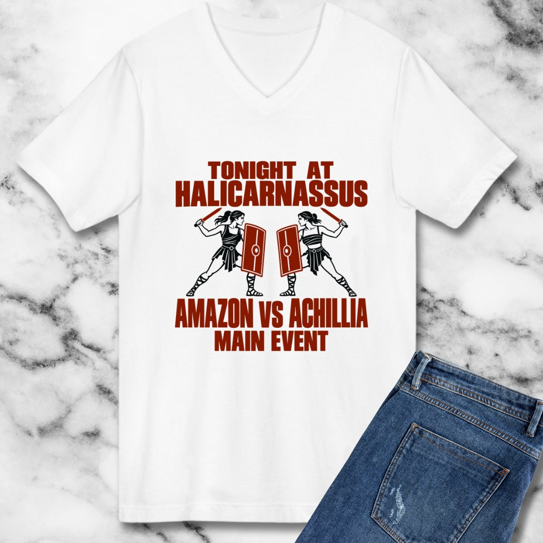 Amazon vs Achillia Main Event V-neck