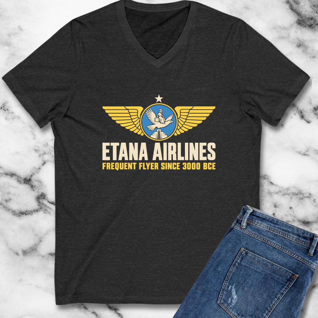Etana Airlines The Original Red-Eye V-Neck