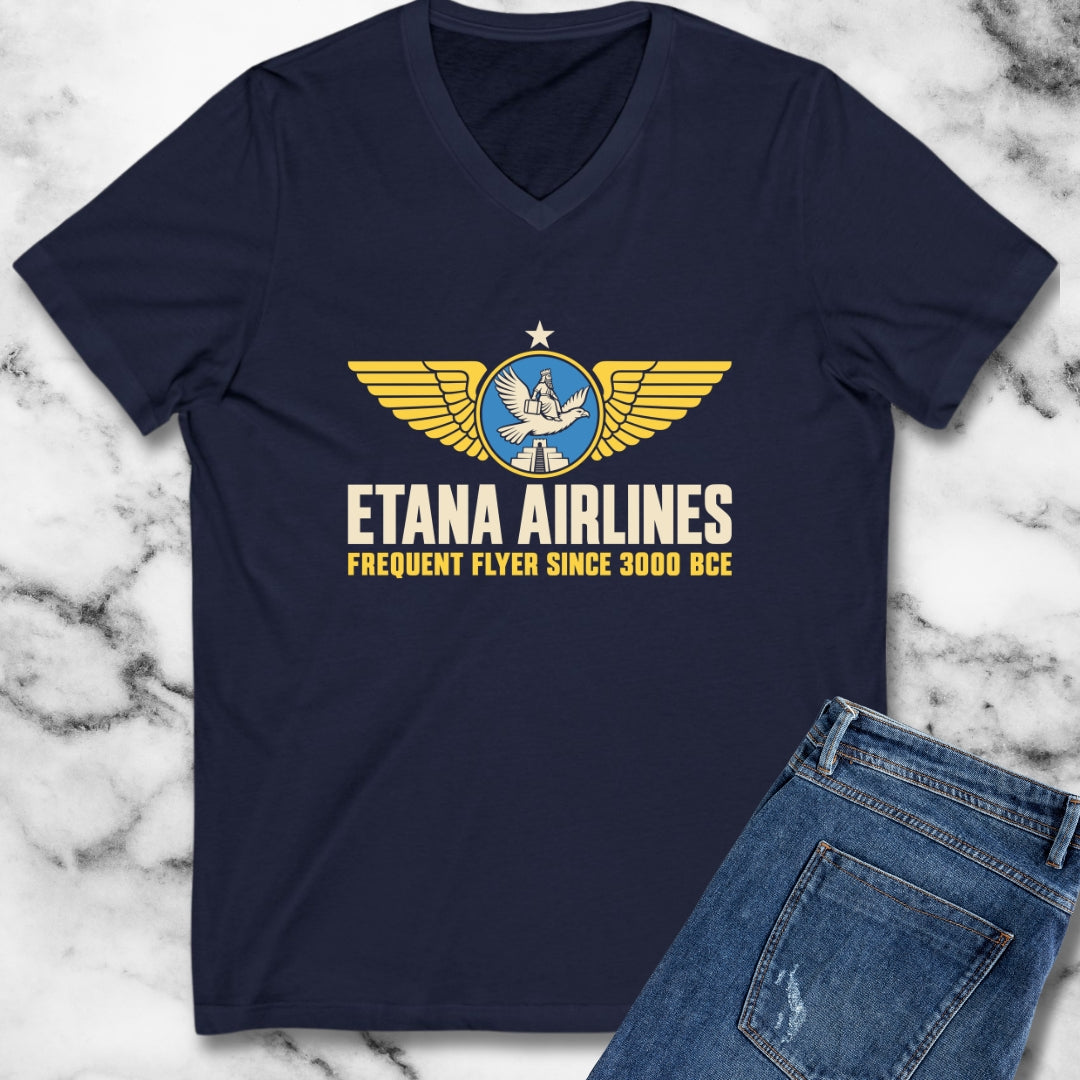 Etana Airlines The Original Red-Eye V-Neck