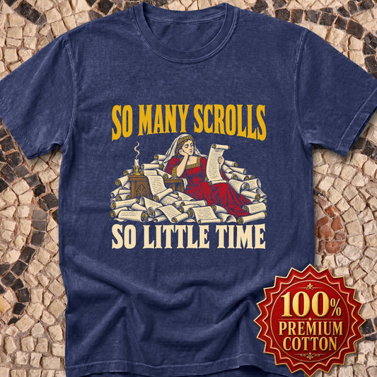 So Many Scrolls So Little Time Premium Tee