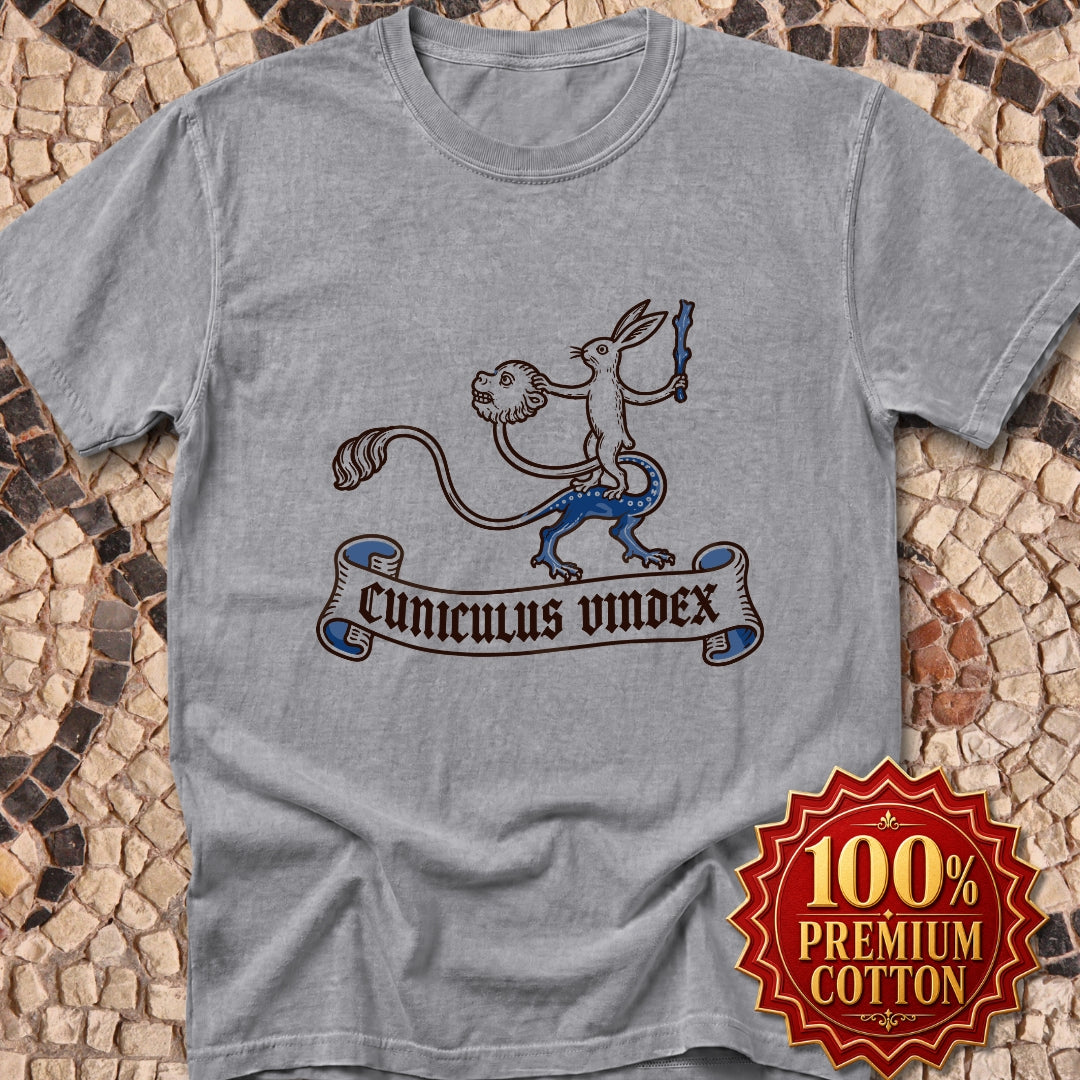 Cuniculus Vindex Medieval Emblem Premium Tee