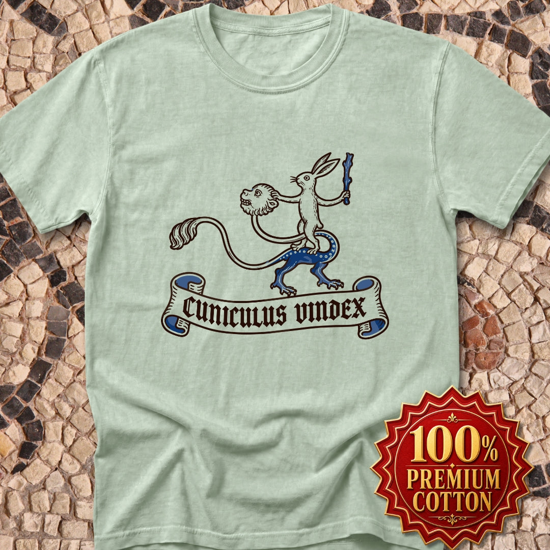 Cuniculus Vindex Medieval Emblem Premium Tee