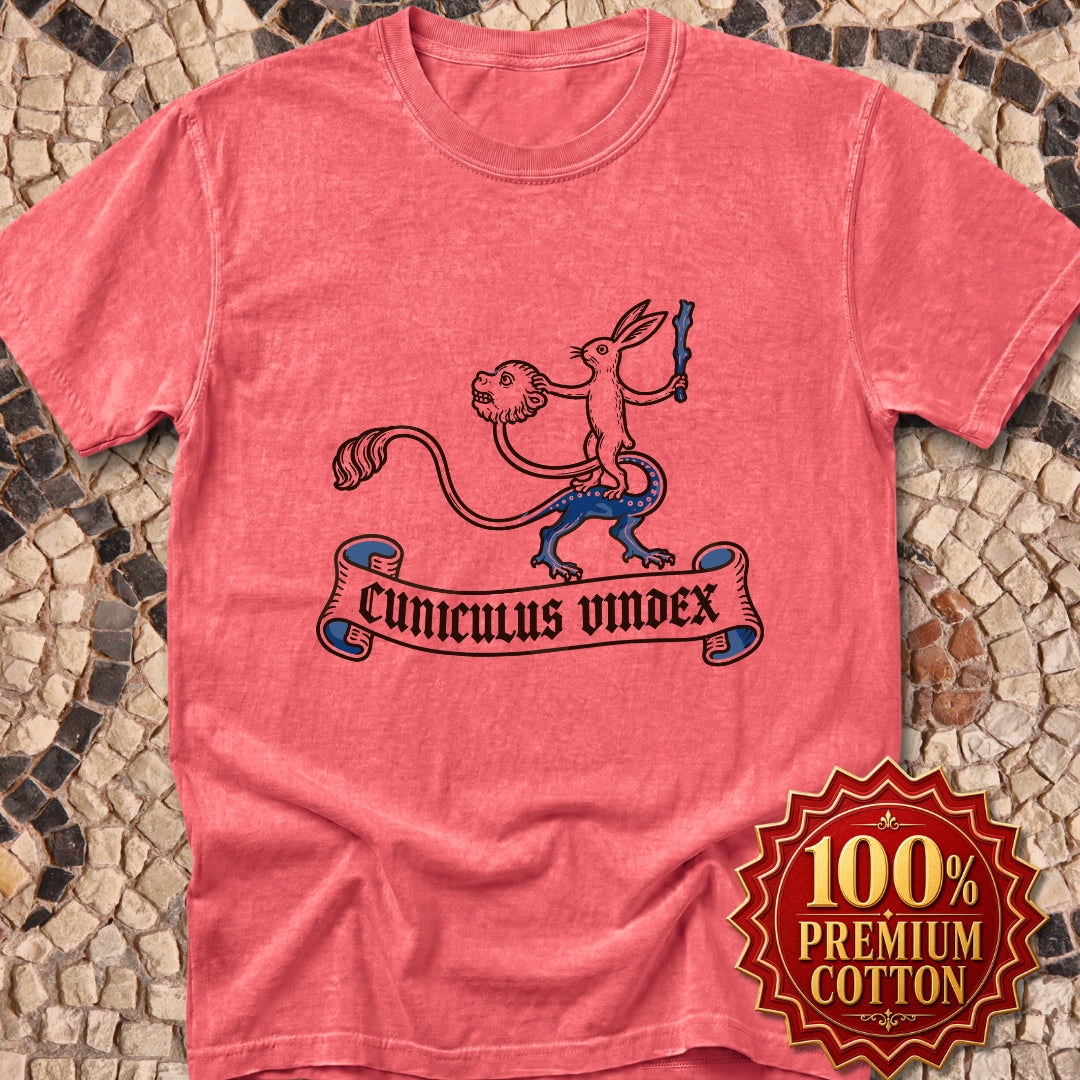 Cuniculus Vindex Medieval Emblem Premium Tee