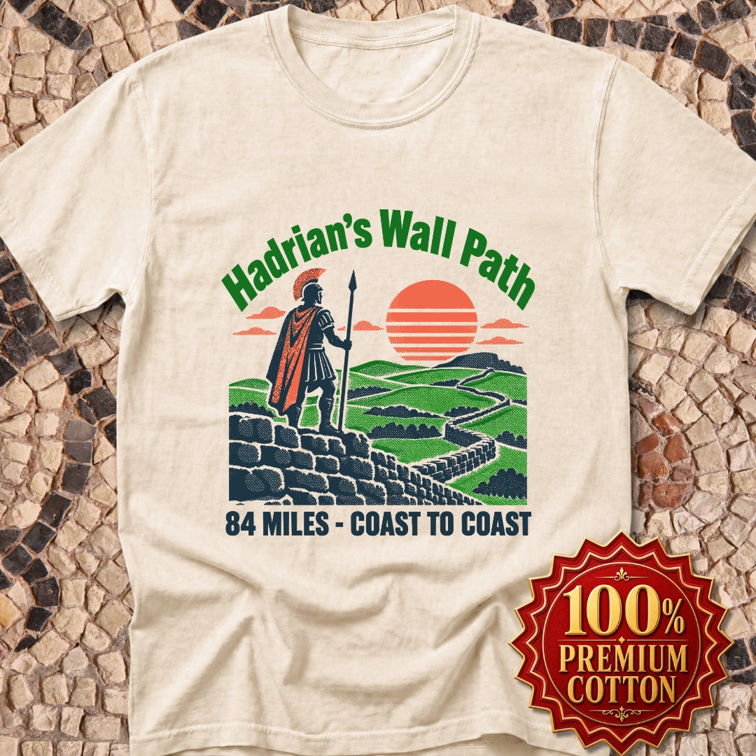 Hadrian's Wall Path Coast to Coast Premium Tee