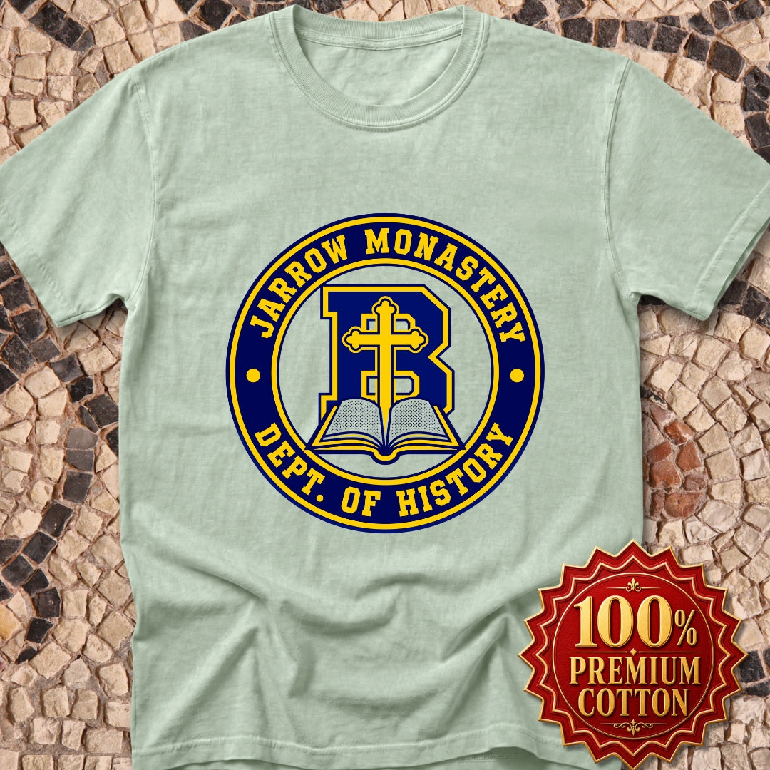 Jarrow Monastery Dept of History Premium Tee