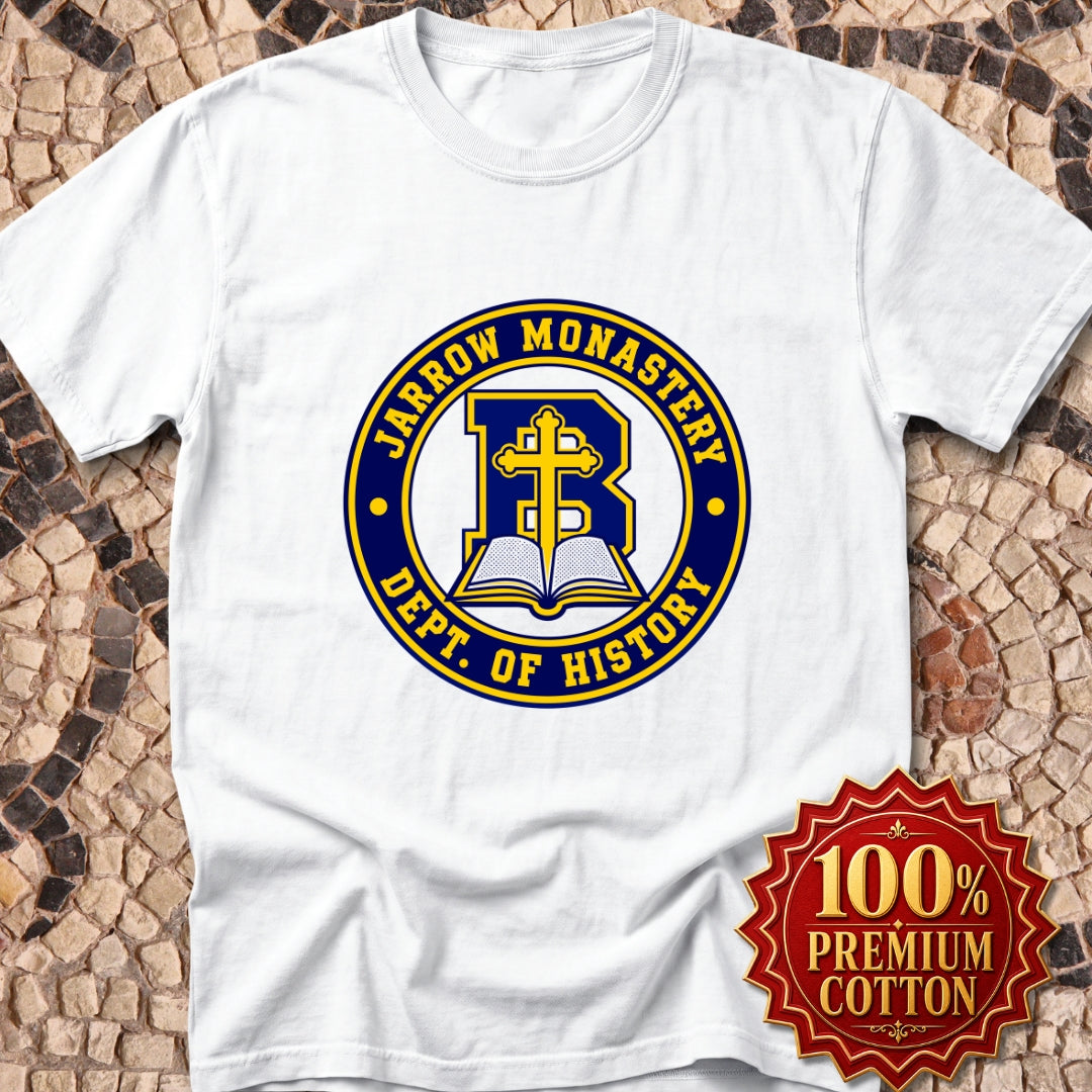 Jarrow Monastery Dept of History Premium Tee