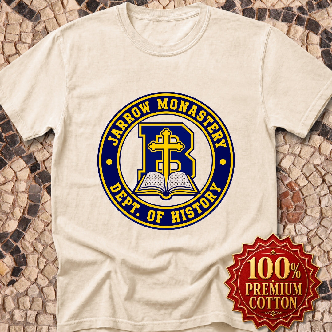 Jarrow Monastery Dept of History Premium Tee