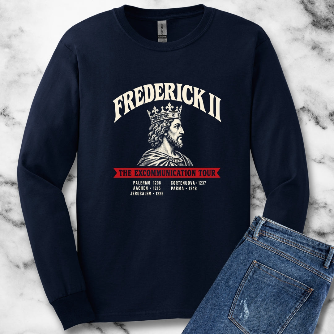 Frederick II The Excommunication Tour Unisex Long Sleeve Tee