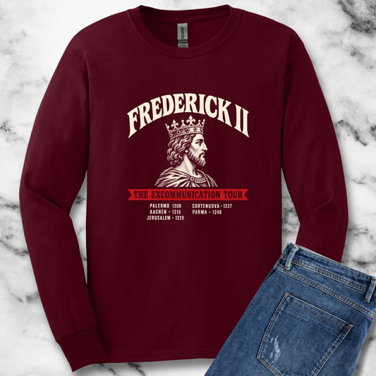 Frederick II The Excommunication Tour Unisex Long Sleeve Tee
