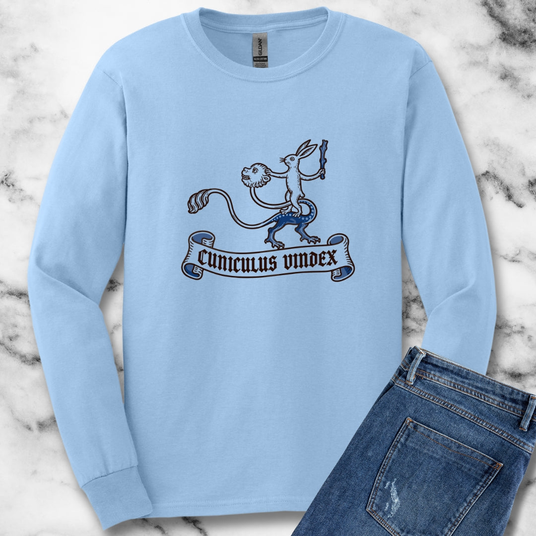 Cuniculus Vindex Medieval Emblem Unisex Long Sleeve Tee