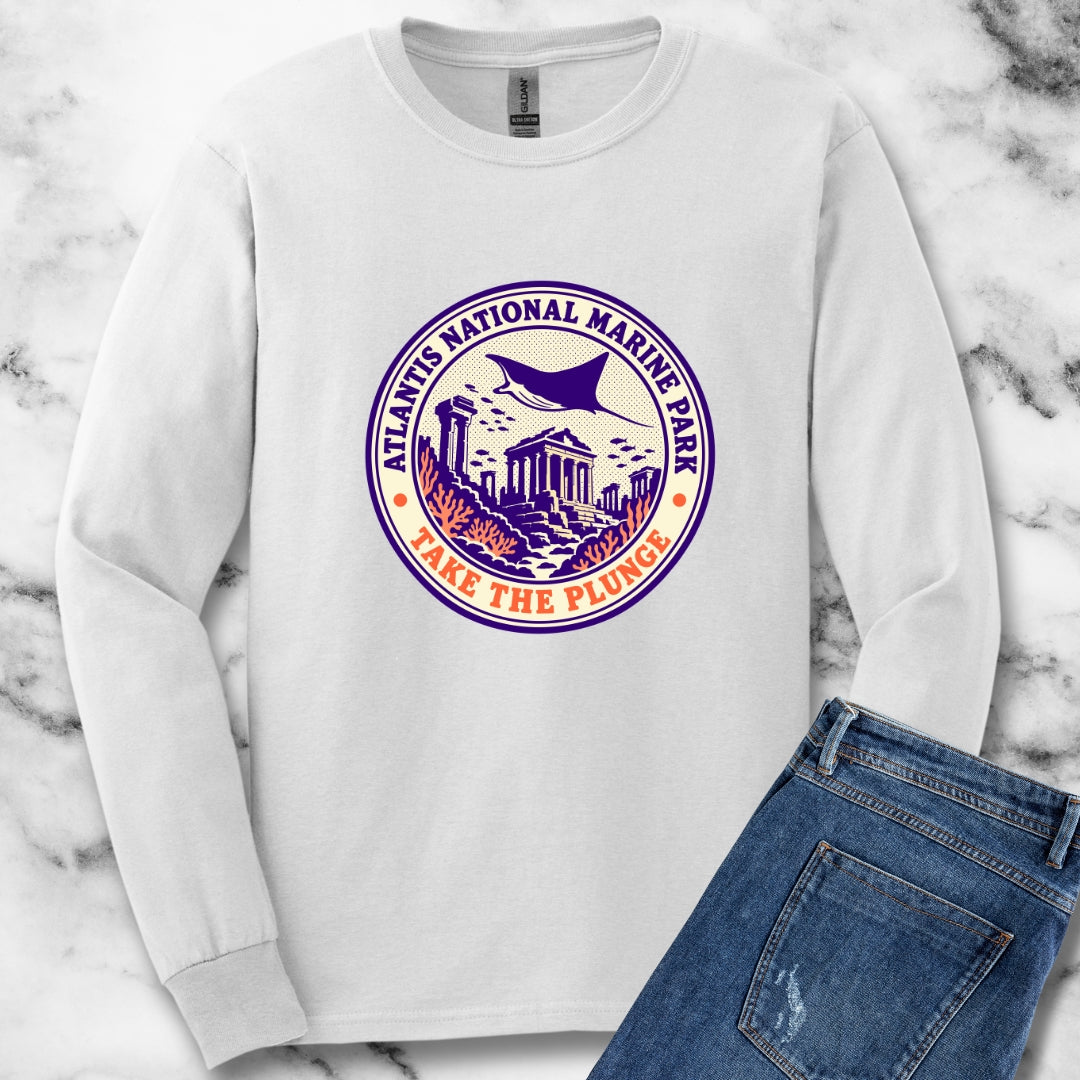 Atlantis National Marine Park Unisex Long Sleeve Tee