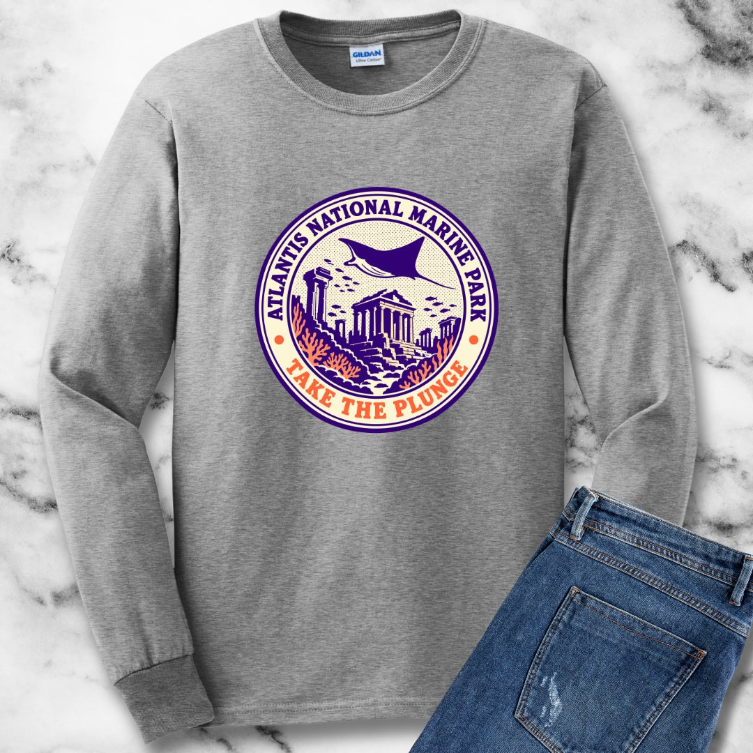 Atlantis National Marine Park Unisex Long Sleeve Tee