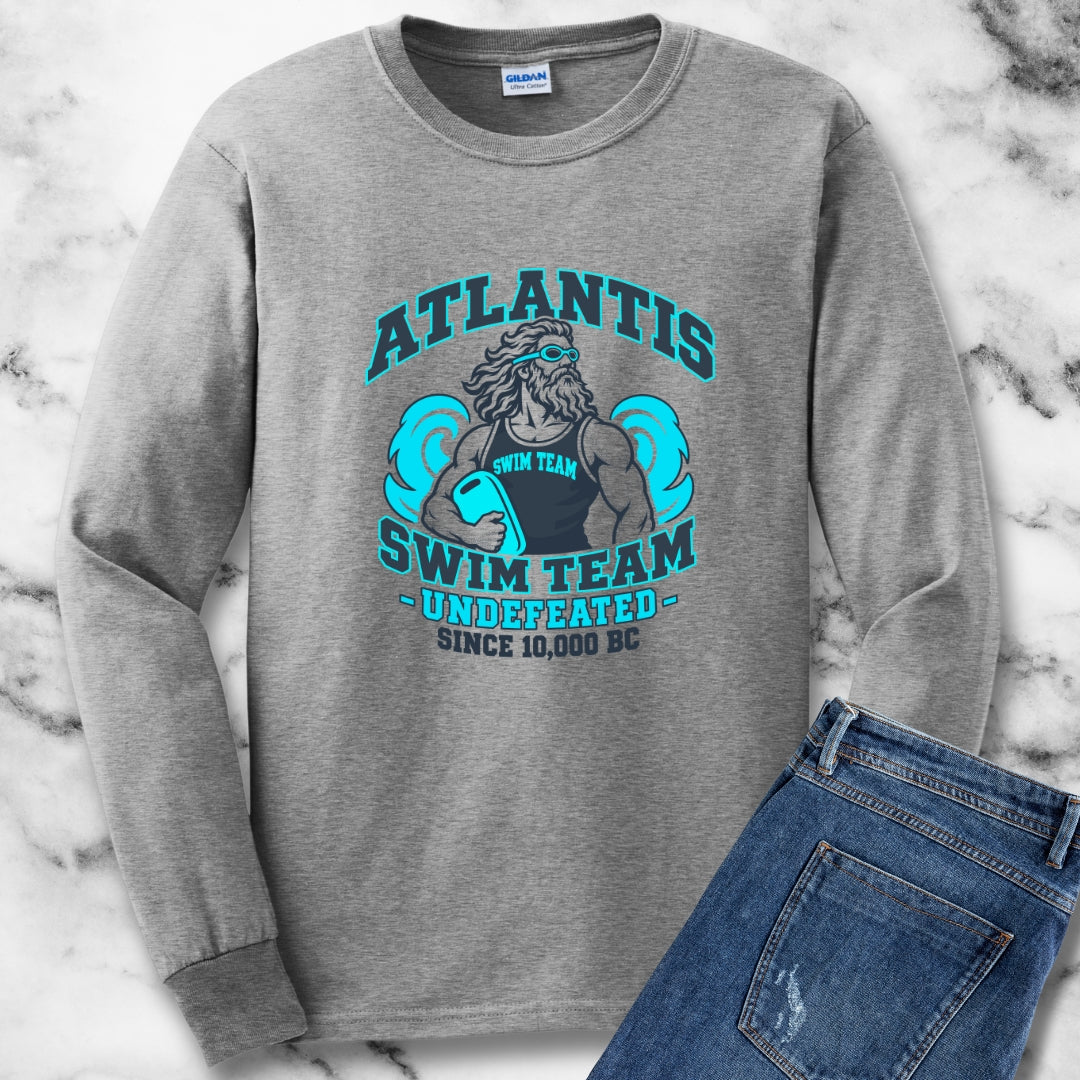 Atlantis Swim Team Unisex Long Sleeve Tee