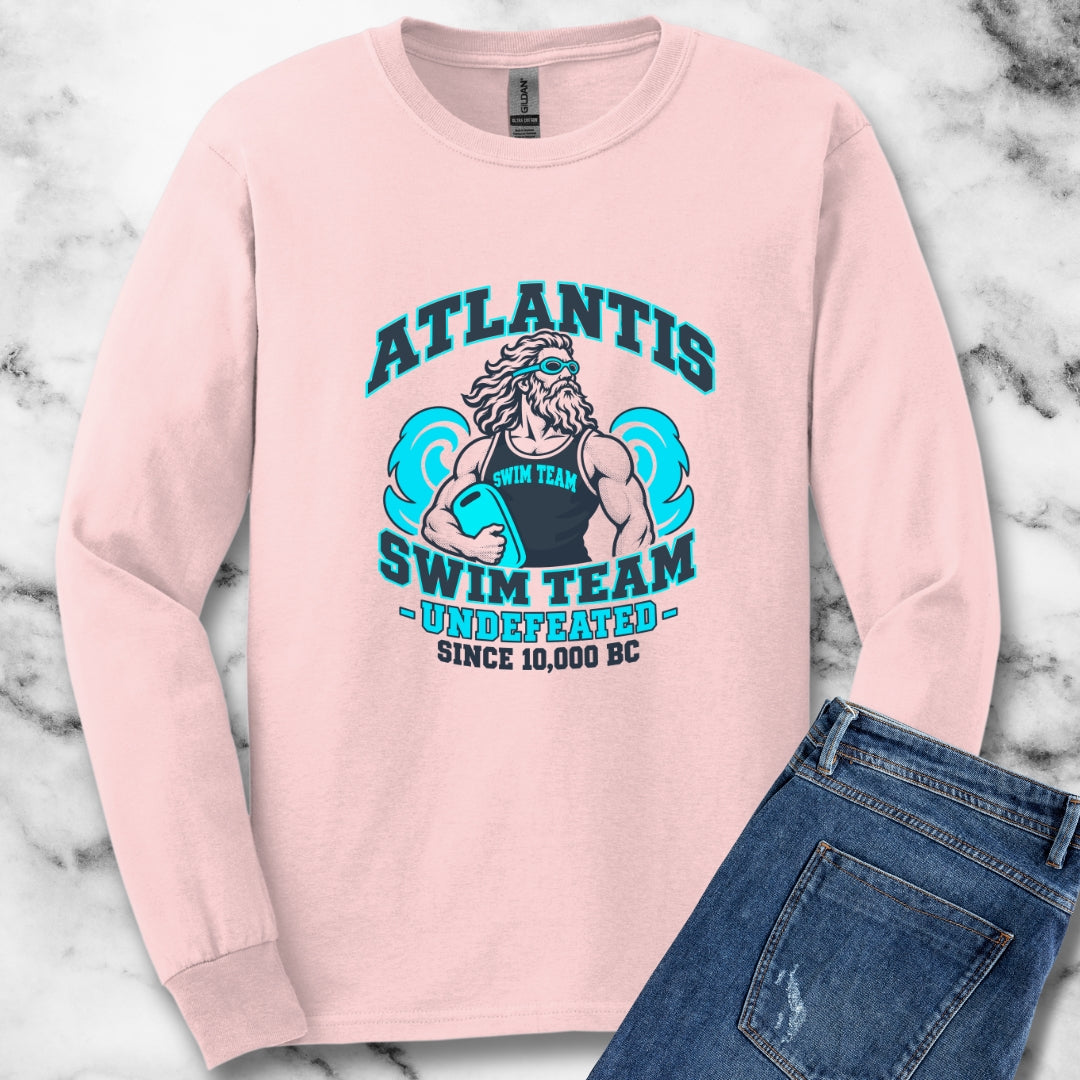 Atlantis Swim Team Unisex Long Sleeve Tee