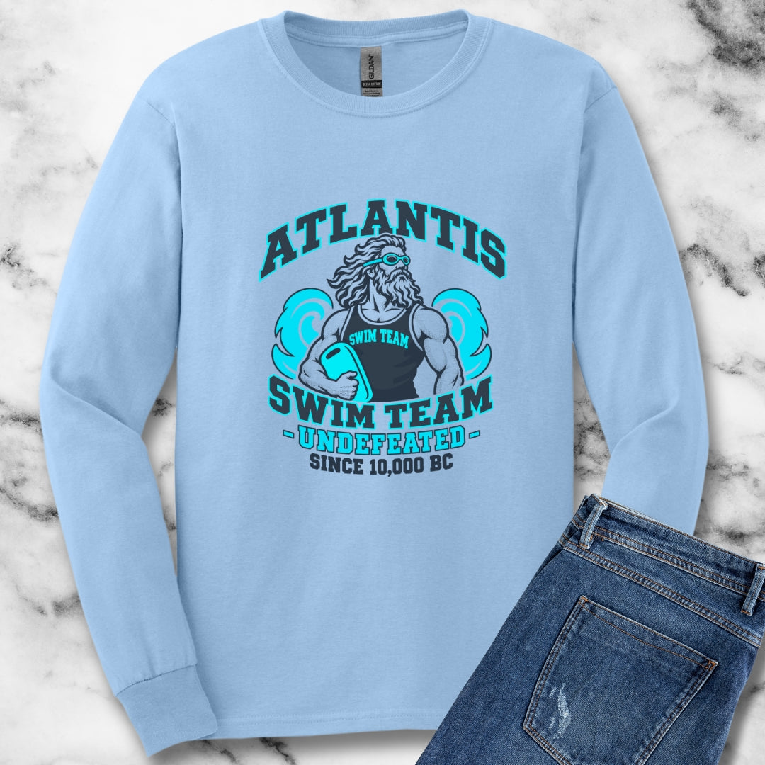 Atlantis Swim Team Unisex Long Sleeve Tee