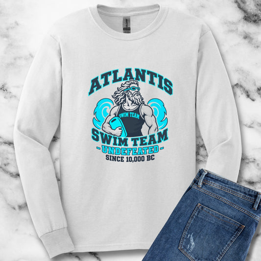 Atlantis Swim Team Unisex Long Sleeve Tee