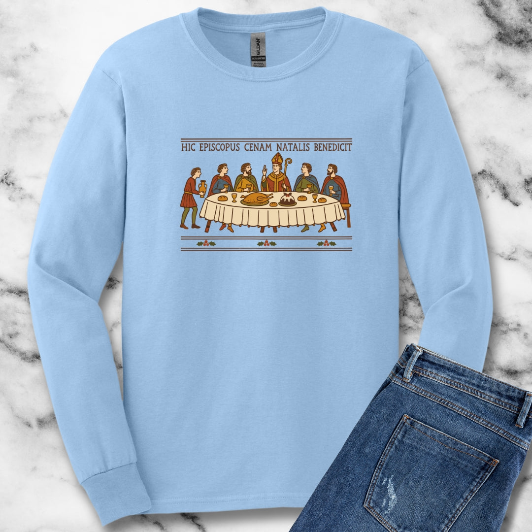Bayeux Christmas Dinner Unisex Long Sleeve Tee