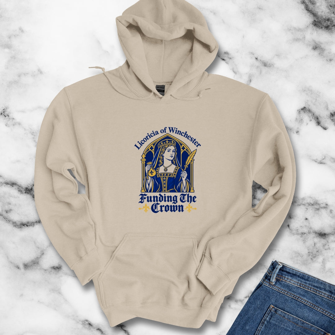 Licoricia of Winchester Funding the Crown Hoodie