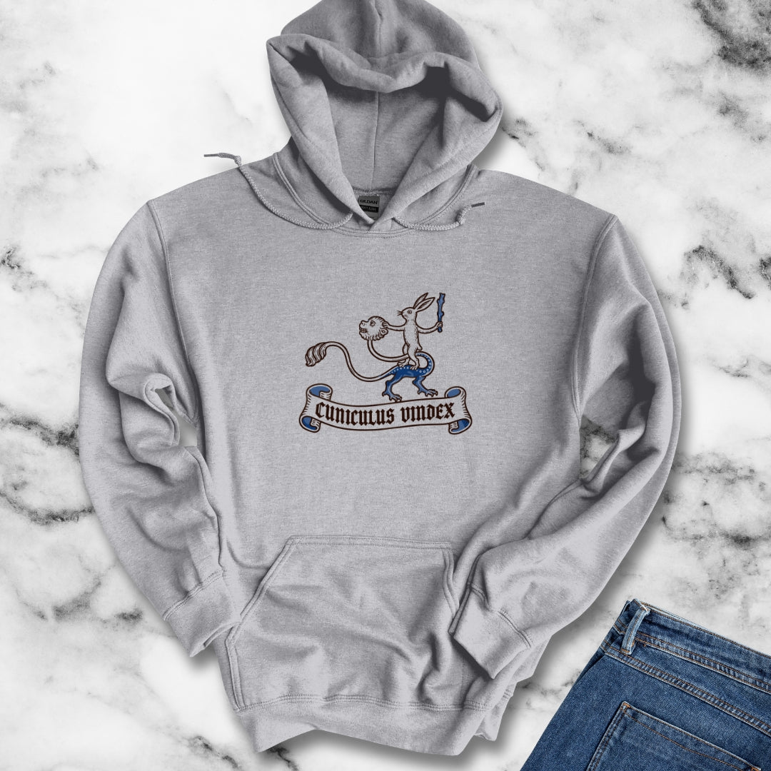 Cuniculus Vindex Medieval Emblem Hoodie
