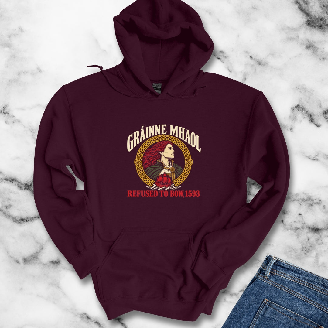 Gráinne Mhaol Refused to Bow 1593 Hoodie