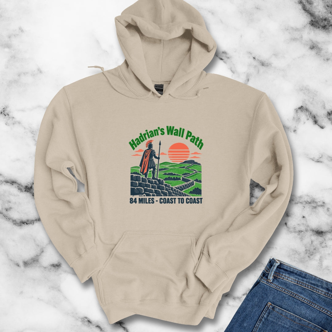 Hadrian's Wall Path Coast to Coast Hoodie