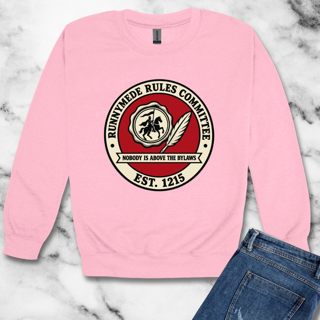 Runnymede Rules Committee Unisex Heavy Crewneck Sweatshirt