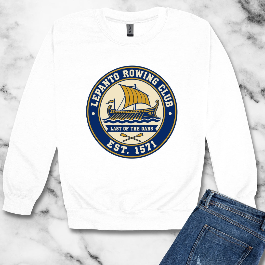 Lepanto Rowing Club Unisex Heavy Crewneck Sweatshirt