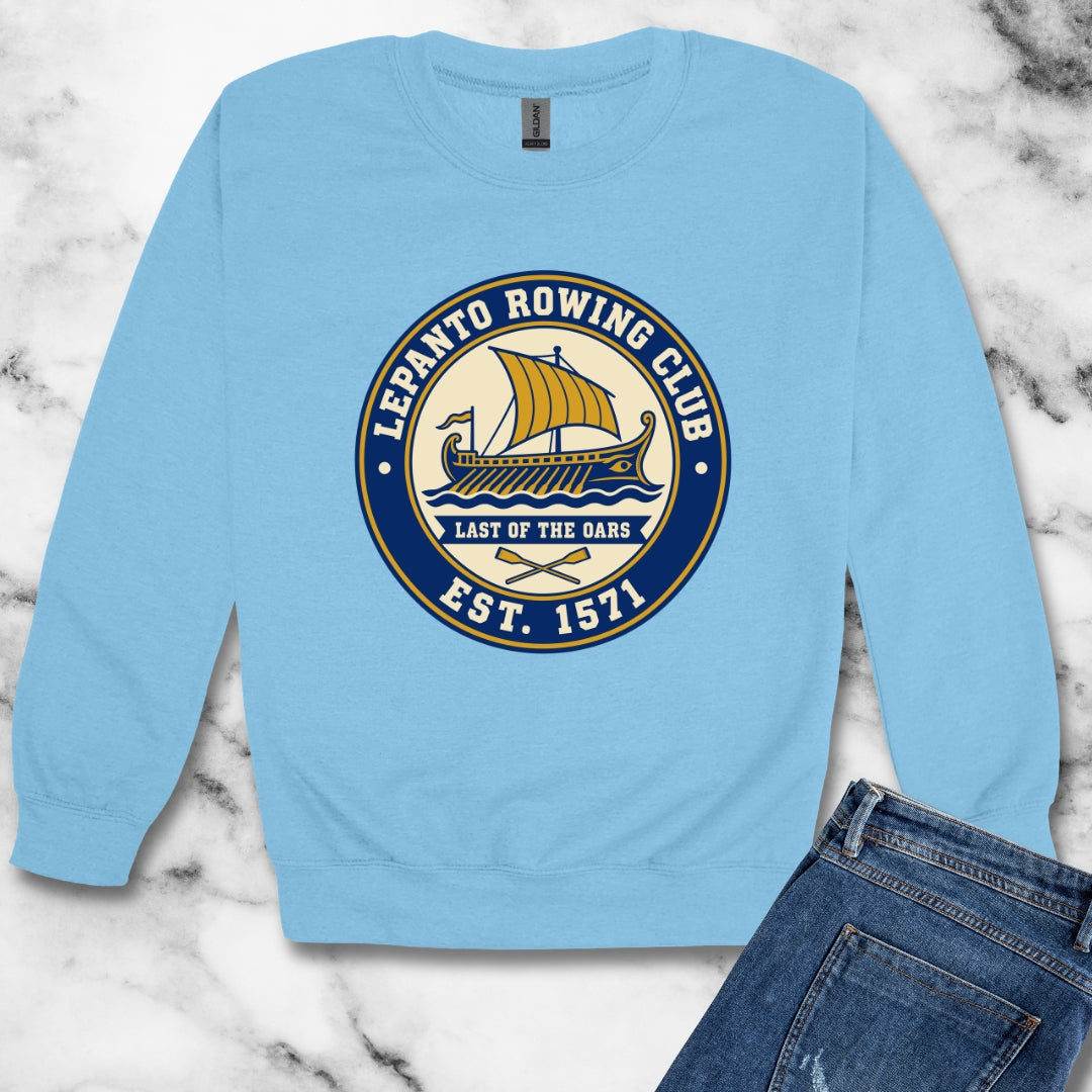 Lepanto Rowing Club Unisex Heavy Crewneck Sweatshirt