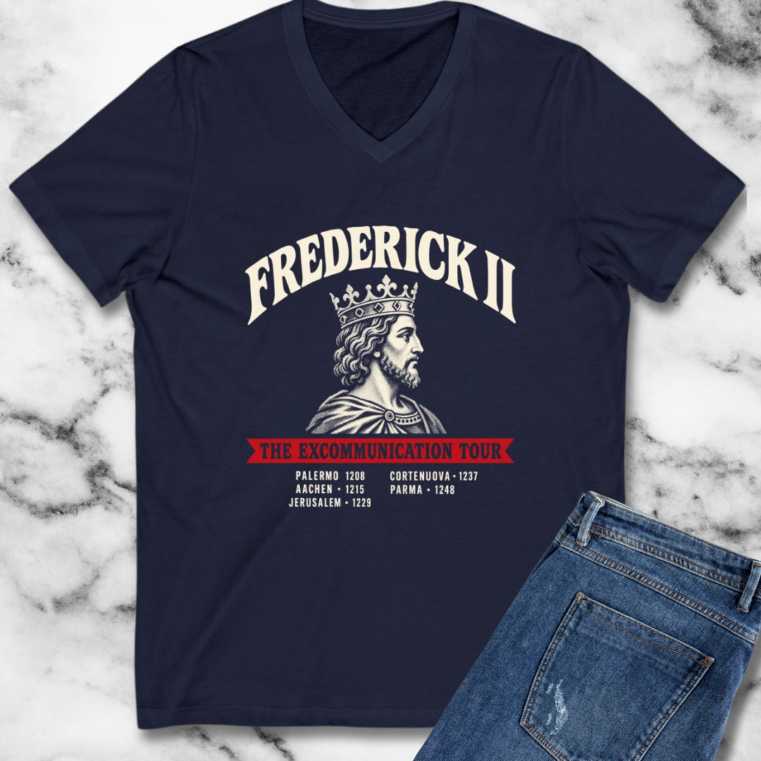 Frederick II The Excommunication Tour V-Neck