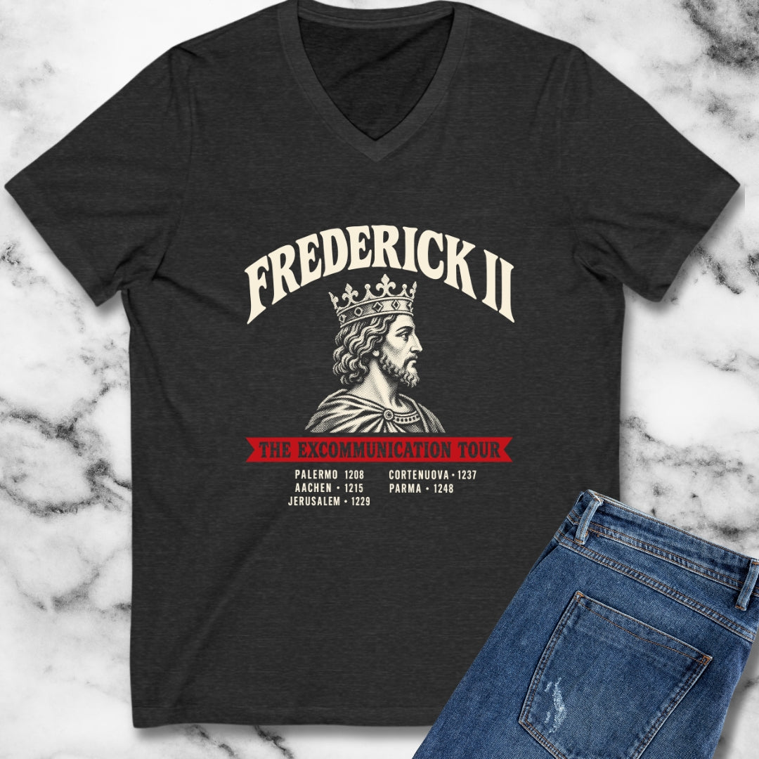Frederick II The Excommunication Tour V-Neck
