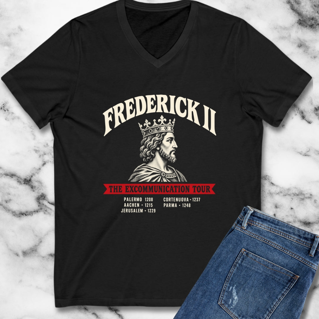 Frederick II The Excommunication Tour V-Neck