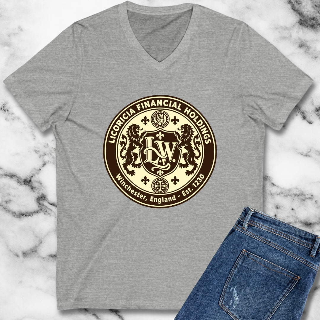 Licoricia Financial Holdings V-neck